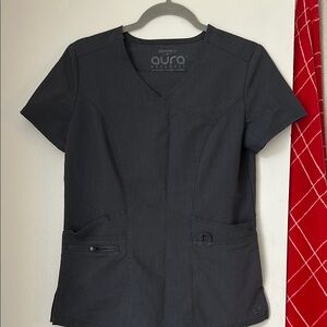 Aura Grey Scrub Set